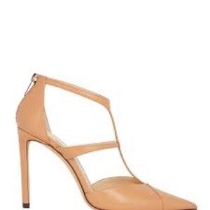 JIMMY CHOO SAONI 100 T-STRAP POINTED TOE PUMPS (SIZE 42 / 12 US) - NWT